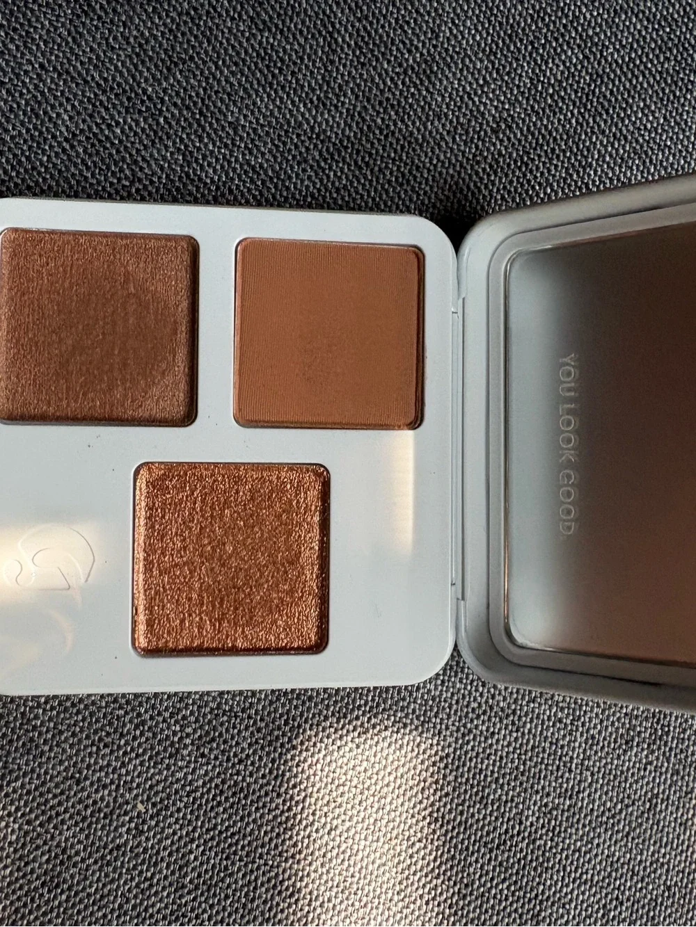 NWOT Glossier Monochromes Essential Eyeshadow in Teak